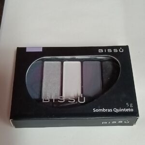 Sombras Quinteto Eyeshadow Palette - Silver, White, Black